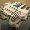 Бежевый