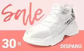 DISPARO: спортивная обувь на треть дешевле!