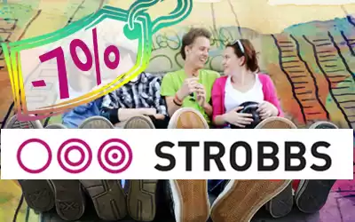 Дарим 7% на кроссовки, кеды, слипоны и ботинки Strobbs для всей семьи!
