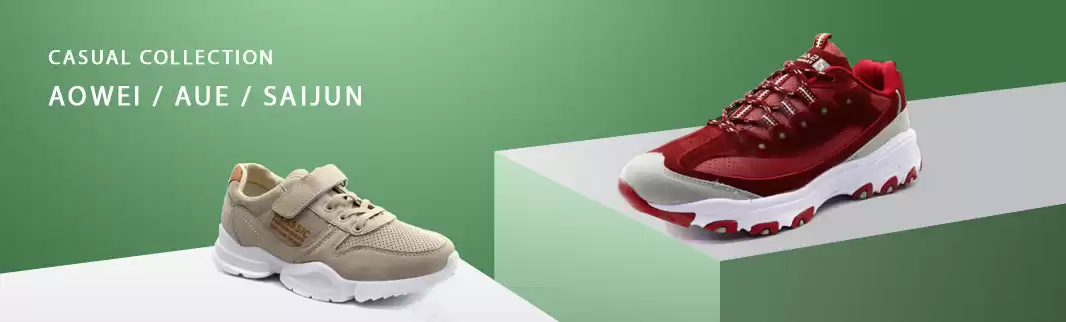 Новинки обуви: casual collection AOWEI, AUE, SAIJUN