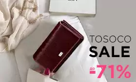 TOSOCO: женские кошельки с грандиозными скидками!