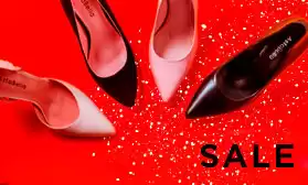 Праздничные туфли с праздничными скидками!