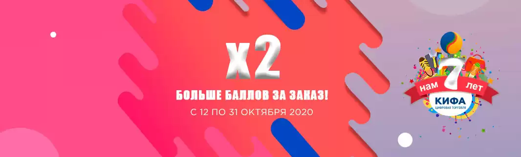 Празднуйте День рождения КИФА и получайте подарки!