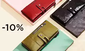 Черная Пятница: скидки на кожаные кошельки 10%!