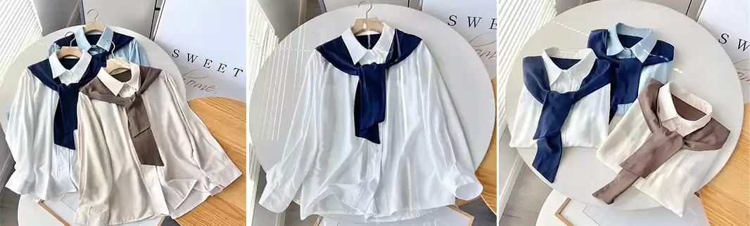 Рубашки и блузки на лето: женский ассортимент