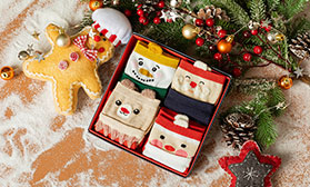 Подарки к праздникам: носки в эксклюзивной упаковке!