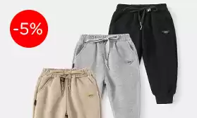 Джинсы, джоггеры и брюки: скидка 5%