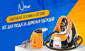 Паровая техника оптом: все для ухода за домом и одеждой!