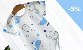 Детские боди: оптовые скидки 5%