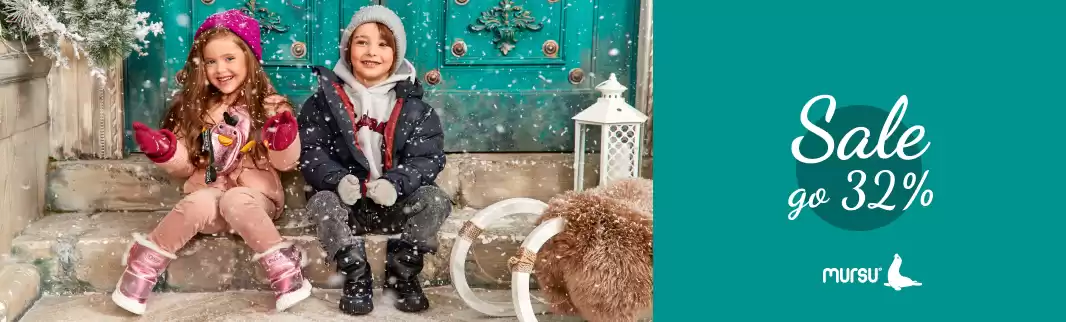 Две недели скидок на обувь MURSU!