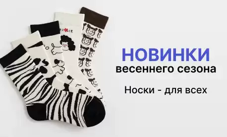 Новинки носков для успешных продаж