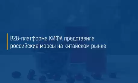 B2B-платформа КИФА представила российские морсы на китайском рынке