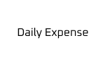 Daily expense