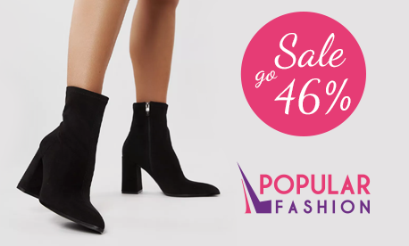 Скидки на женскую обувь Popular Fashion до 46%