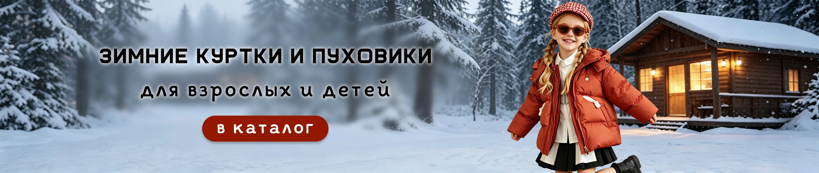 Зимние куртки для взрослых и детей
